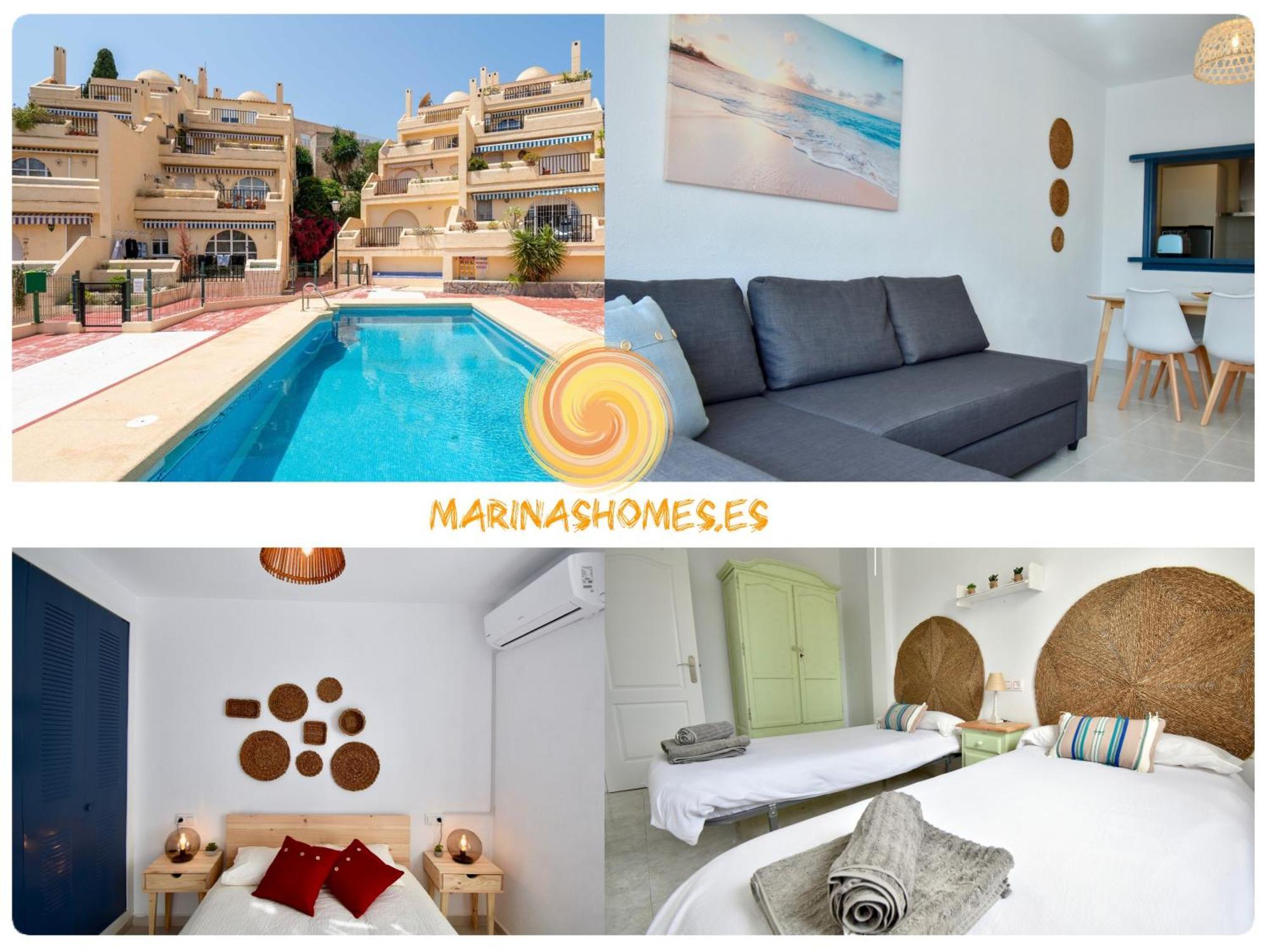 Canada Marinas - Tu Atico En Mojacar Playa! 外观 照片